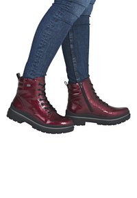 Remonte Bottines à lacets - rot