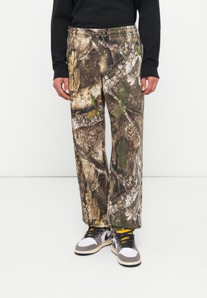 PANT - Jogginghose - olive/black