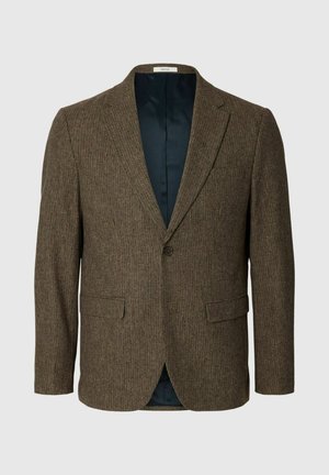 Selected, Suit jacket - medium brown melange
