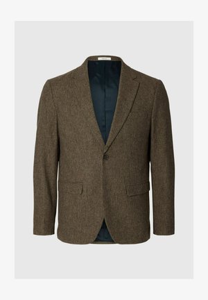 Selected, Veste de costume - medium brown melange