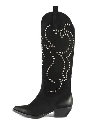 FLAMES OF LOVE - Cowboy-/Bikerboot - black