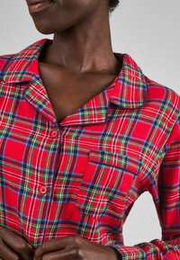 JoJo Maman Bébé CHECK SET MATERNITY - REGULAR FIT - Pidžaamakomplekt - red