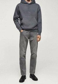 Mango Felpa con cappuccio - dark grey