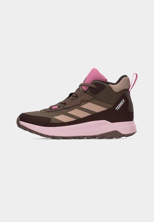adidas ANYLANDER MID UNISEX - Hiking shoes - earth strata/taupe/aurora coffee — photo 2