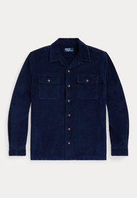 CLASSIC FIT CORDUROY CAMP SHIRT - Button down-skjorte - newport navy