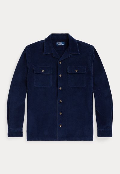 Polo Ralph Lauren CLASSIC FIT CORDUROY CAMP SHIRT - Camicia - newport navy