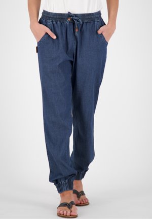 Jogginghose - dark-blue denim