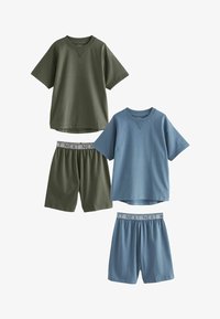 Unselected, blue green