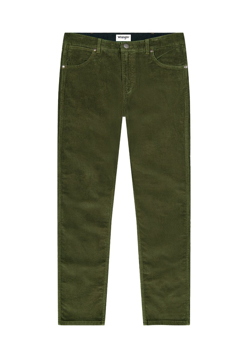 Wrangler Slim fit jeans donkergroen Wrangler Slim fit jeans donkergroen