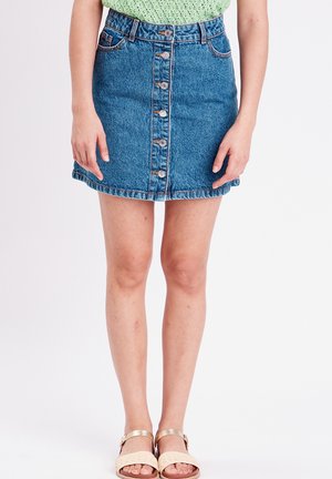 Cache Cache A-line skirt - denim stone
