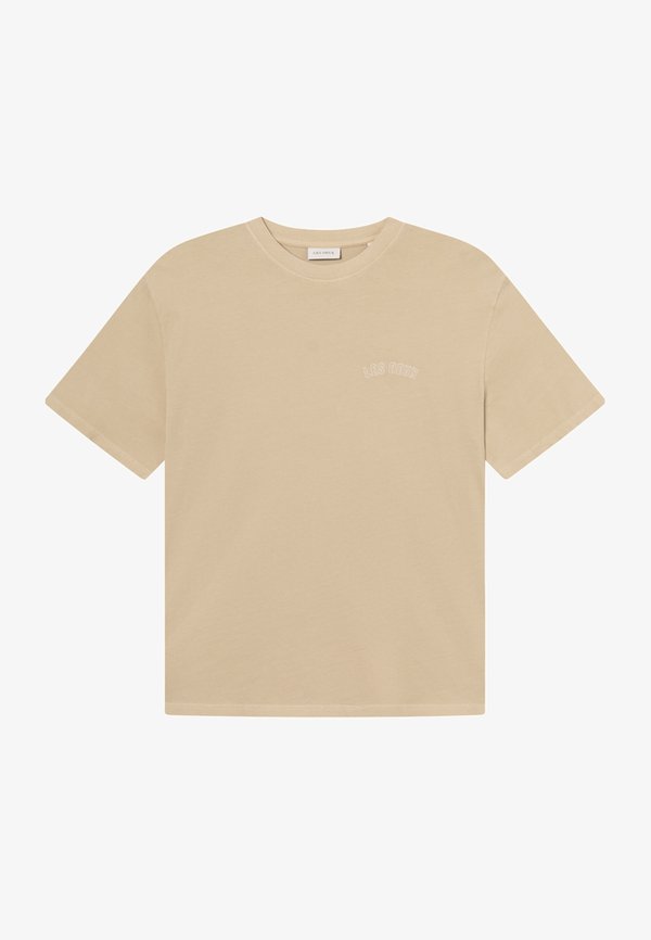 BRETT WASHED - Basic T-shirt - light sand4