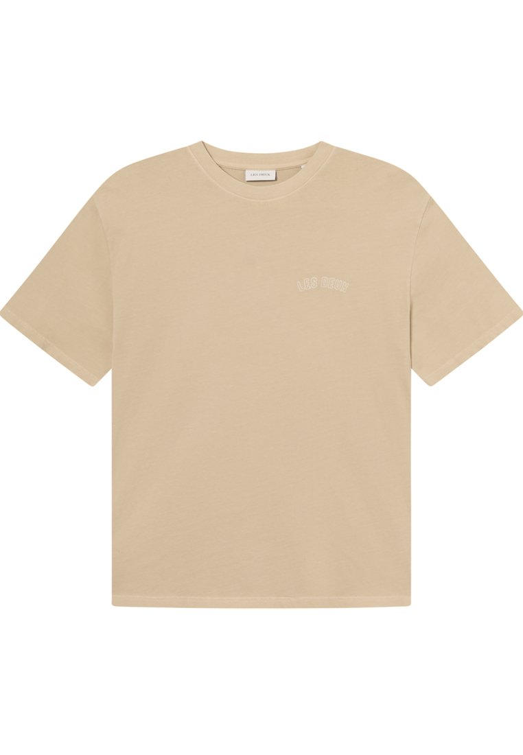 Les Deux T-shirt basic zandkleur