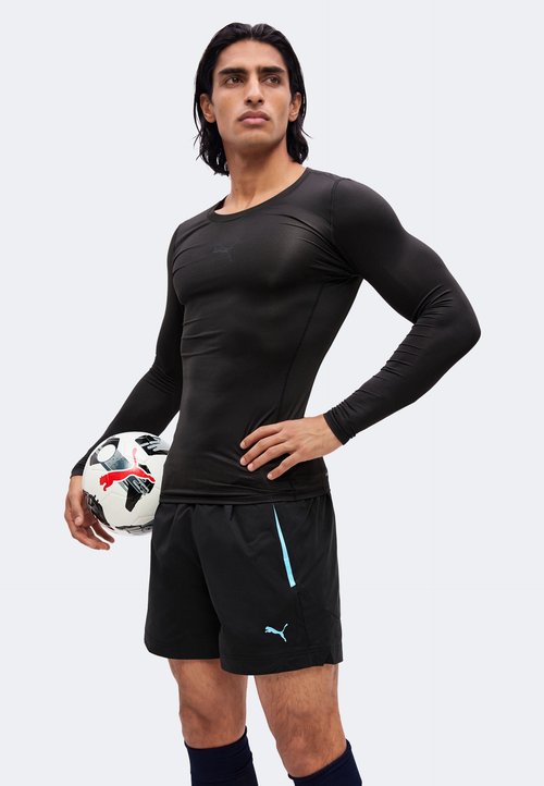 PUMA OLYMPIQUE MARSEILLE PUMATECH RELAXED SHORTS - Club wear - black/vibrant blue — photo 4