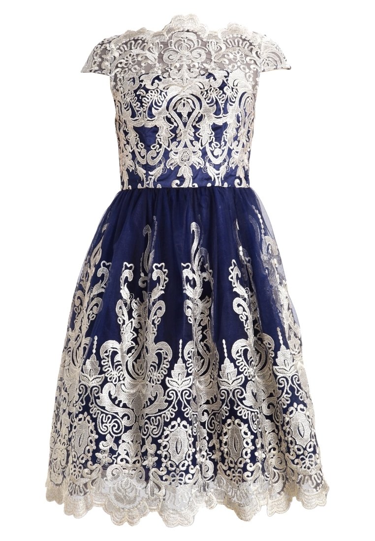 Chi Chi London Cocktail dress / Party dress - dark blue - (Pre-owned) -  Zalando.ie