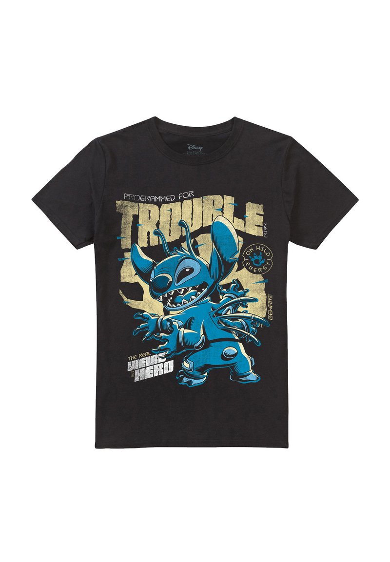 Disney T-shirt print zwart