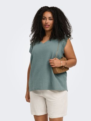 ONLY Carmakoma, ONLY CARMAKOMA TOP CARTHYRA TOP - Blúzka - laurel wreath
