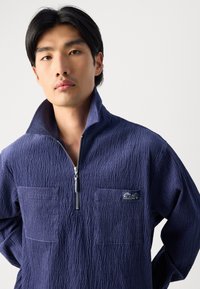 Scotch & Soda ZIP SHIRT - Shirt - peacoat