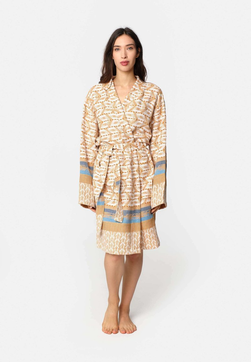 MAЯSIKØH ITHAKI - Hommikumantel - caramel
