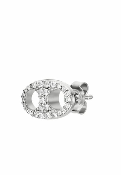 Emporio Armani Uhani - silver