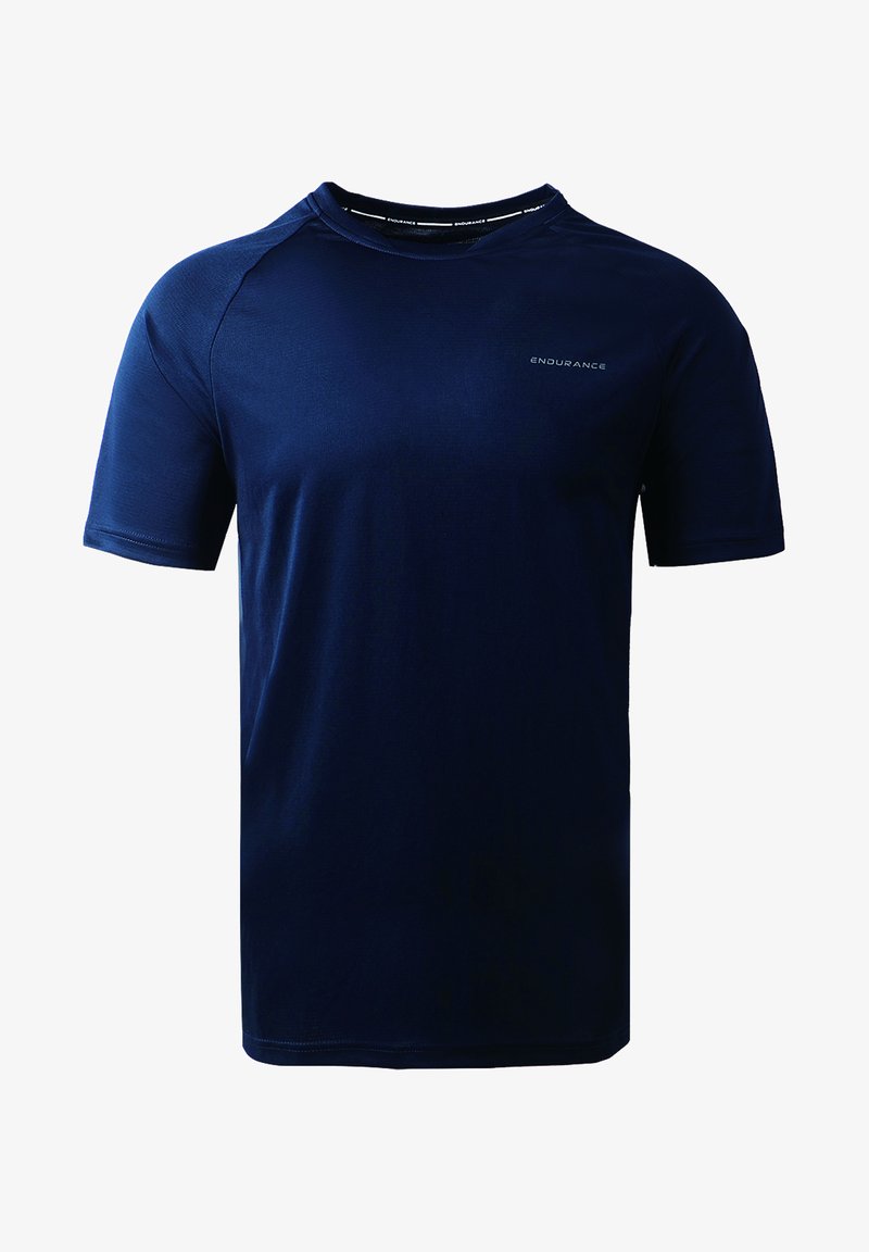 Endurance T-shirt med print - dark sapphire