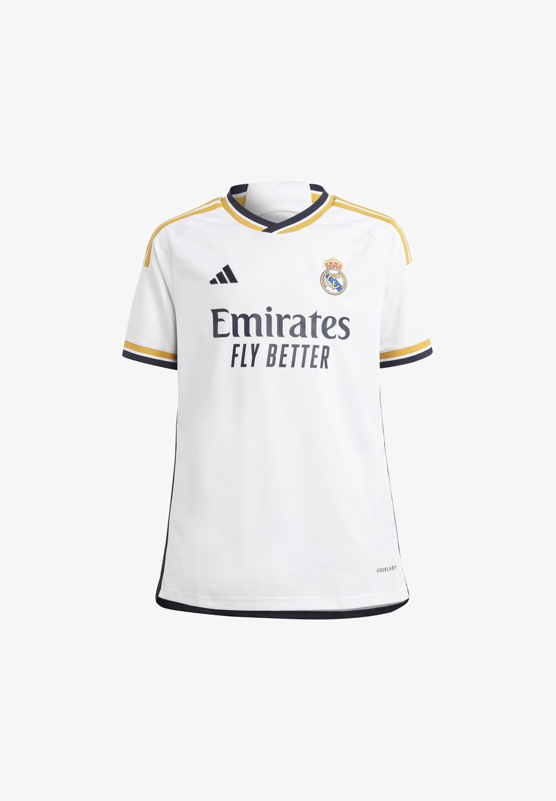 adidas Performance REAL MADRID 23/24 HOME - Fotbollströjor - white