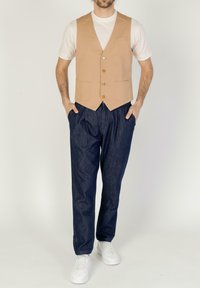 Gianni Lupo HURON - Jeans Tapered Fit - dark denim