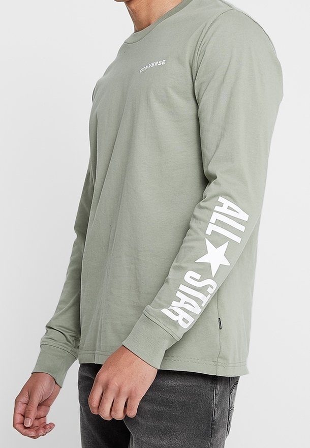 Converse - T-shirt à manches longues - olive, Agrandir