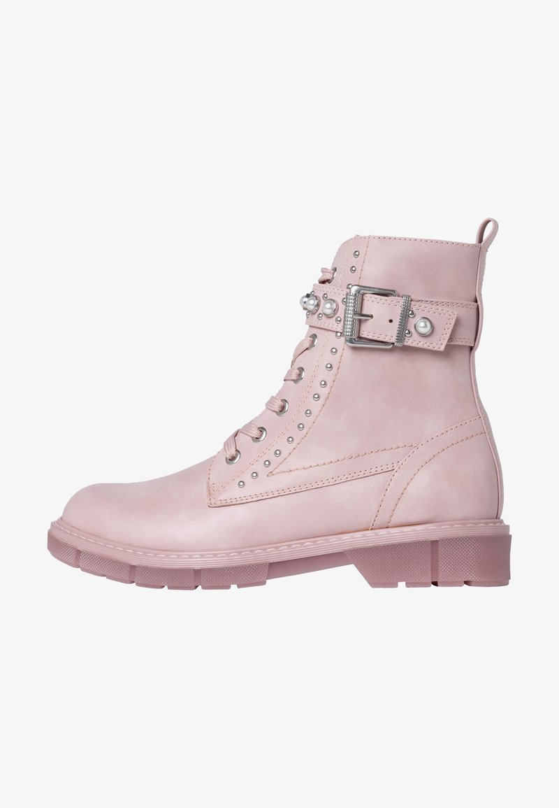Marco Tozzi Botines con cordones - light pink