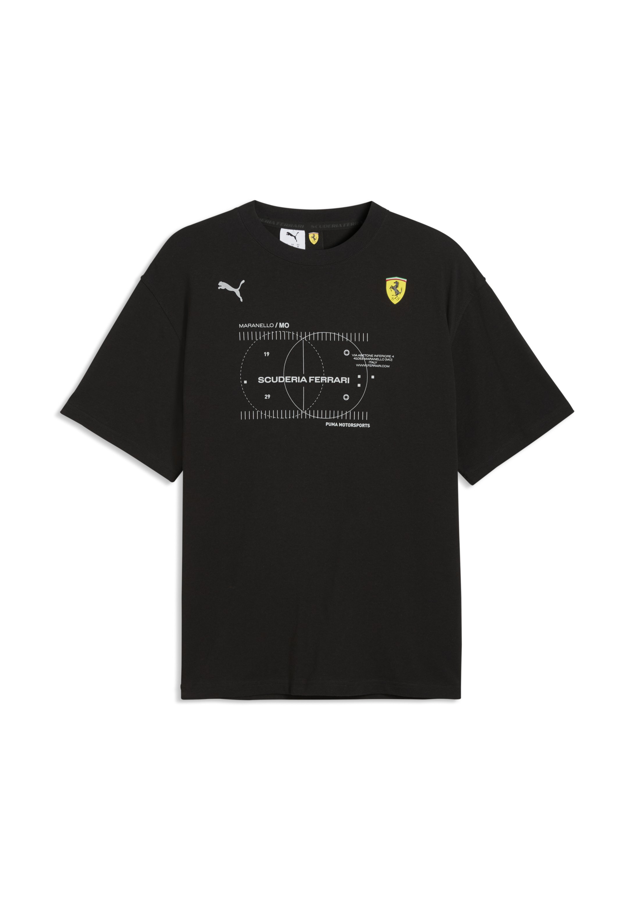 Puma SCUDERIA FERRARI - Triko s potiskem - black