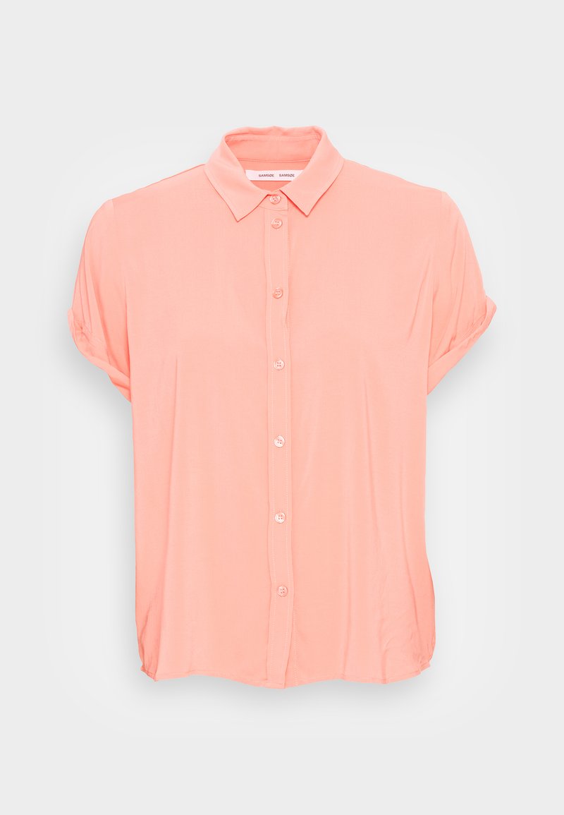 Damen Kleider | Samsøe Samsøe MAJAN Hemdbluse coral haze/apricot - KB30217 Damen Kleider | Samsøe Samsøe MAJAN Hemdbluse coral haze/apricot - KB30217