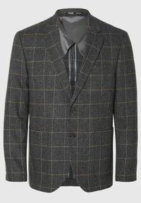Selected Homme KARIERTER - Sako - grey