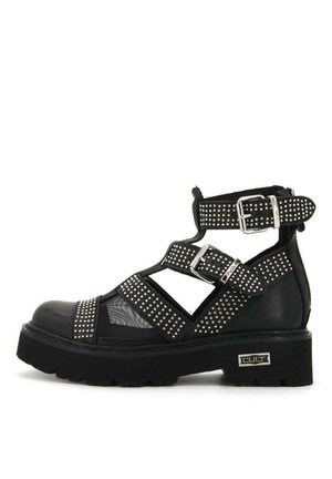 Cult SLASH  - Sandali con plateau - black