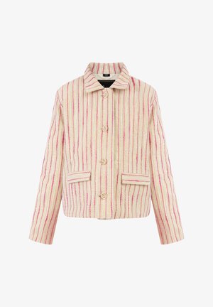 Chaqueta de entretiempo - pink wollweisser streifen