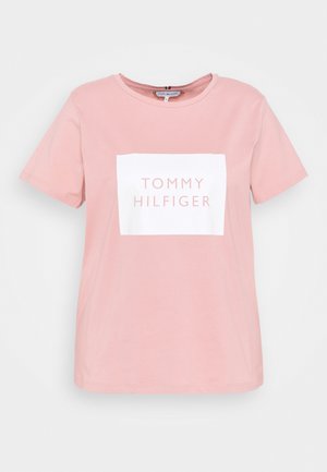 REGULAR BOX TEE - Triko s potiskem - soothing pink