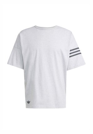 adidas Originals NEU - T-shirt con stampa - light grey heather