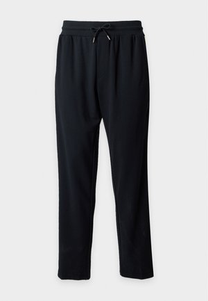 Les Deux, SIGNATURE TAPE TRACK PANTS - Træningsbukser - black