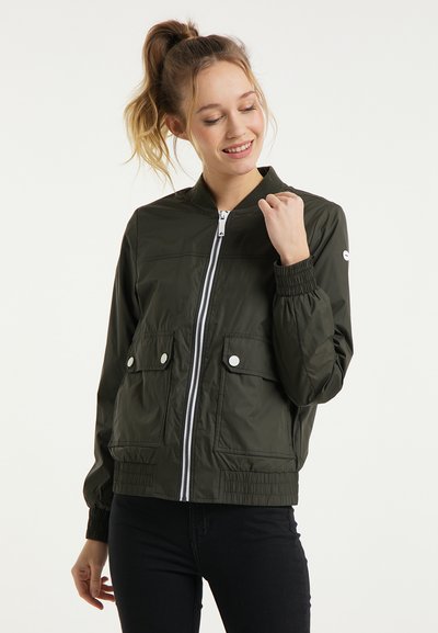 Nümph NUETERA REVERSABLE - Bomberjacke - ivy green/grün - Zalando.de