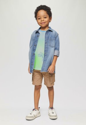 MET ALL-OVER - Print T-shirt - blassblau