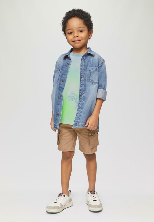 MET ALL-OVER - T-Shirt print - blassblau