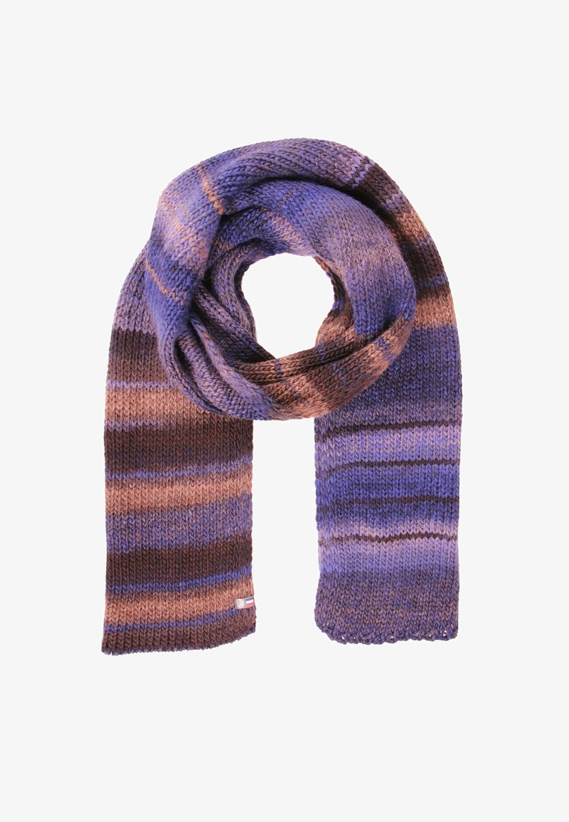 MAISON BONNEFOY RAFAEL - Écharpe - marine/marron