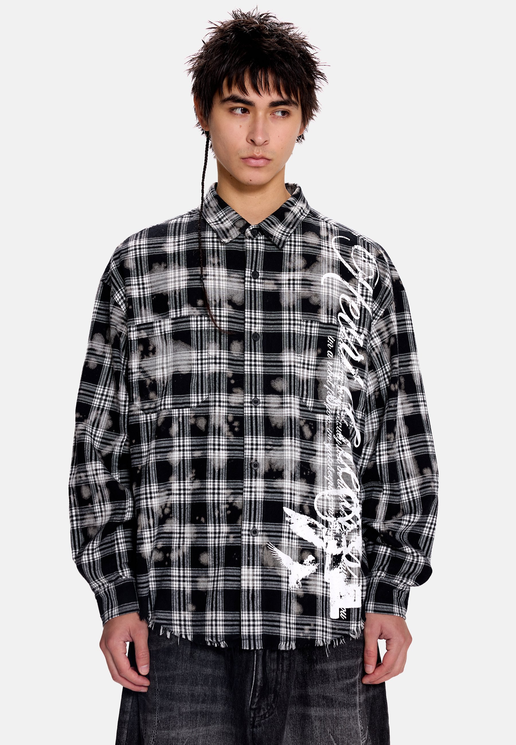 Jaded London CHECKED FLANNEL - Shirt - multi/multi-coloured