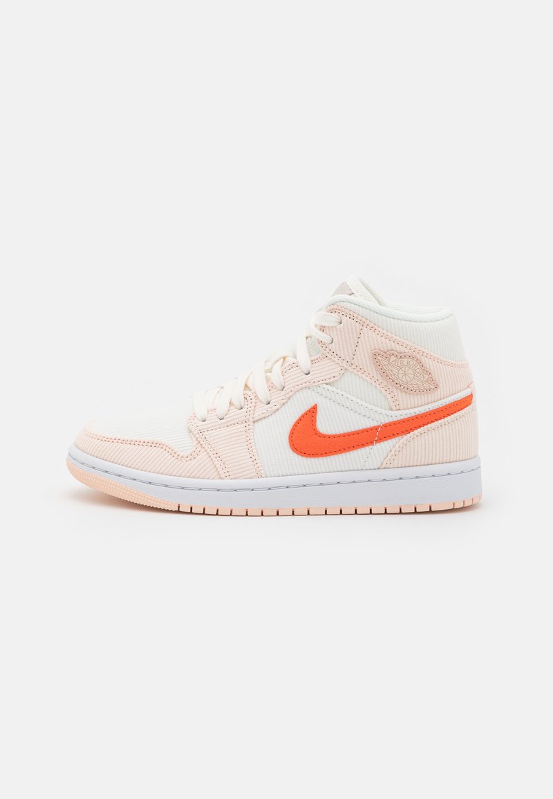 Jordan AIR 1 MID SE Hightop trainers sail/orange/orange quartz