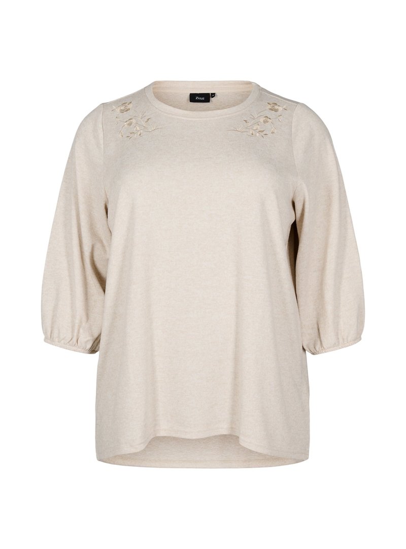 Zizzi Blouse zandkleur