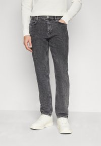 Karl Lagerfeld Jeans - TAPERED DENIM - Tapered-Farkut - acid dark grey Pienoiskuva 1