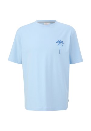 MIT RÜCKENPRINT - T-shirt z nadrukiem