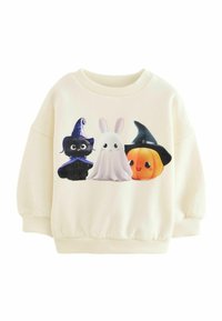 Next HALLOWEEN CREW  REGULAR FIT - Sudadera - cream