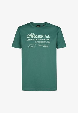 Petrol Industries, MEN T-SHIRT SS CLASSIC PRINT - T-Shirt print - grün