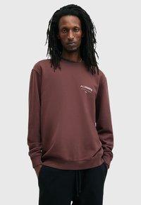 AllSaints UNDERGROUND CREW - Melegítőfelső - red