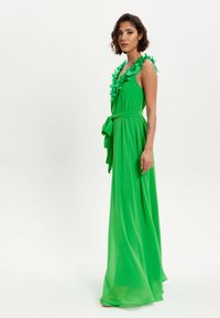 Liquorish LEAF DETAIL - Maxi dress - green