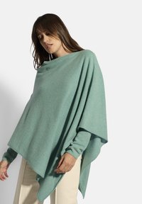 Just Cashmere Mantella - mottled green